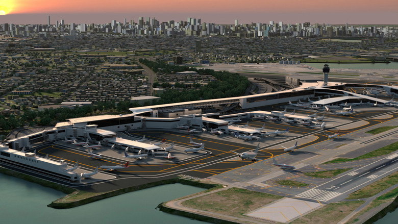 New York Super Airport backdrop 4