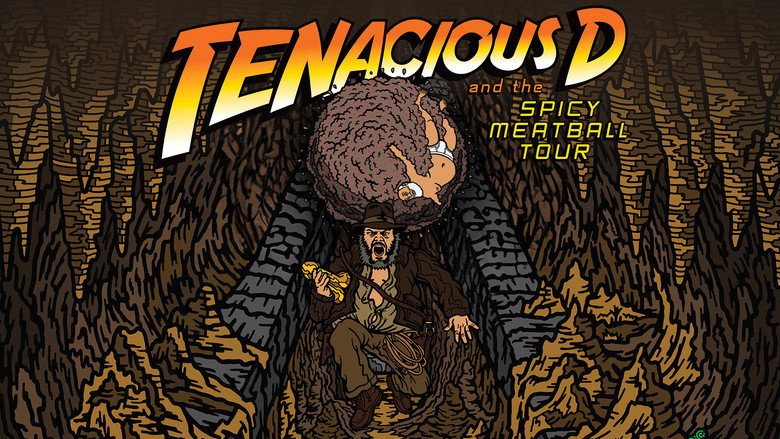 Tenacious D and the Spicy Meatball Tour backdrop 2