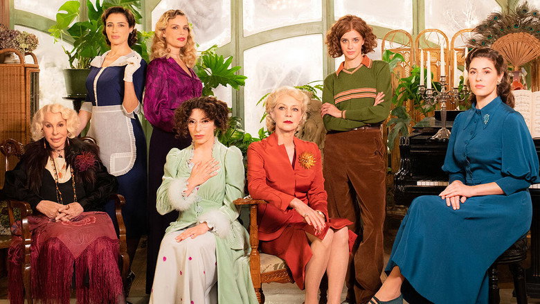 7 Women and a Murder backdrop 5