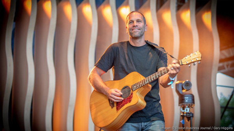 Jack Johnson at Levitate Music & Arts Festival backdrop 1