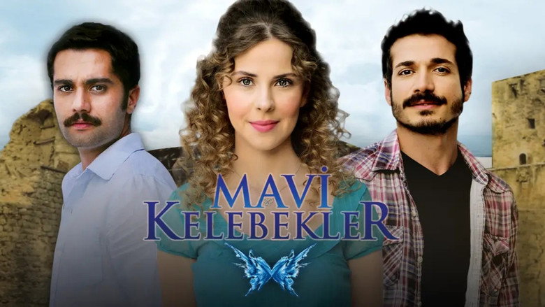 Mavi Kelebekler backdrop 3