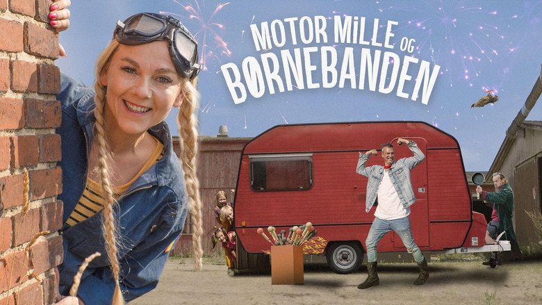 Motor Mille og Børnebanden backdrop 1