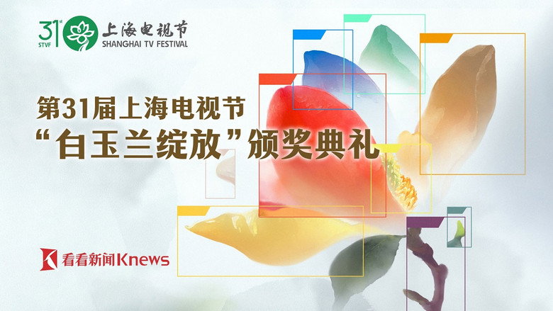 The Award Ceremony of the 31st Shanghai TV Festival Magnolia Blossom backdrop 1