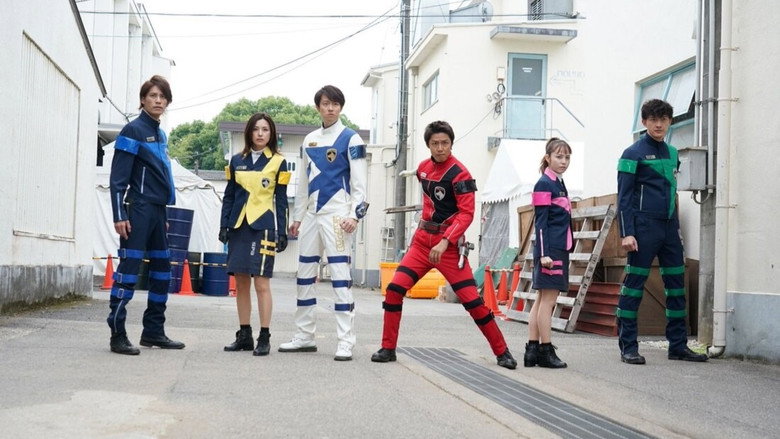 Tokusou Sentai Dekaranger 20th: Fireball Booster backdrop 7