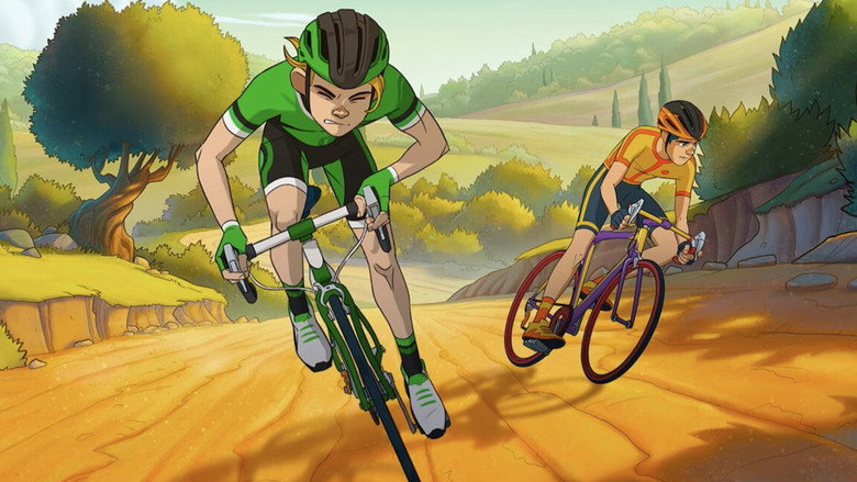 Bartali's Bicycle backdrop 6