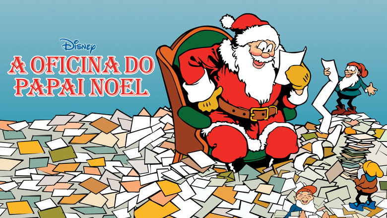Santa's Workshop backdrop 4
