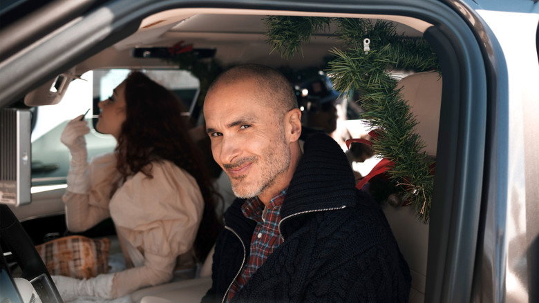 A Carpool Karaoke Christmas backdrop 2