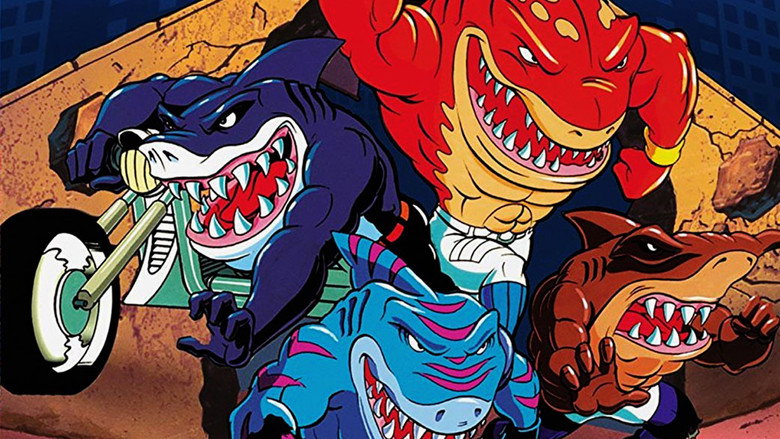 Street Sharks backdrop 4