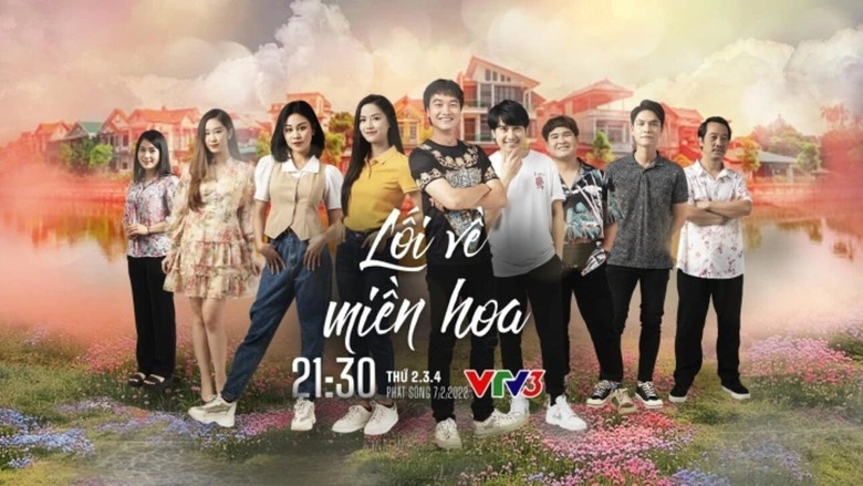 Lối về miền hoa backdrop 2