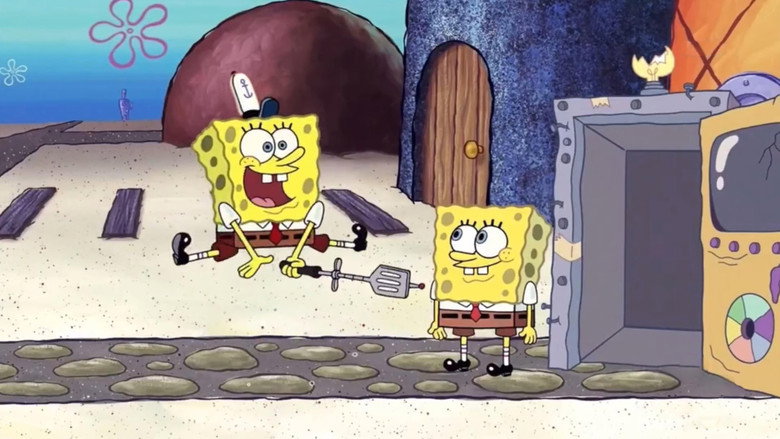 SpongeBob and Patrick's Timeline Twist-Up backdrop 2