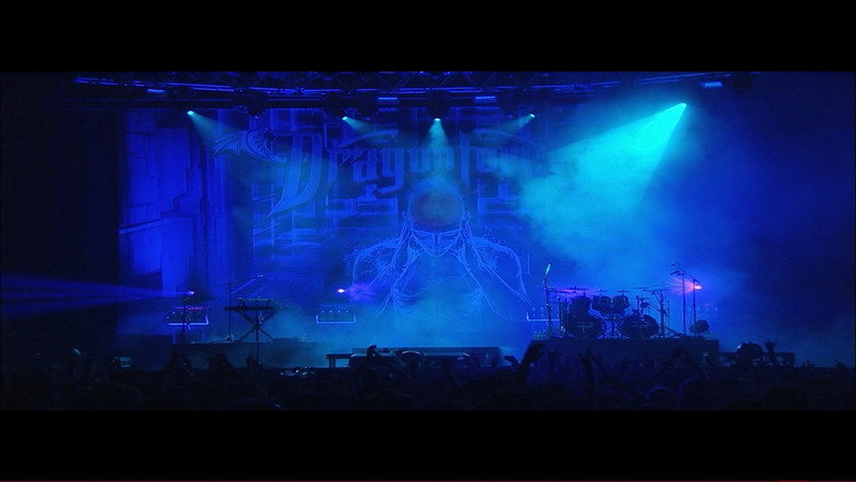 Dragonforce : In the Line of Fire...Larger Than Live backdrop 2