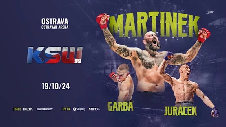 KSW 99: Vojcak vs. Martinek backdrop 1