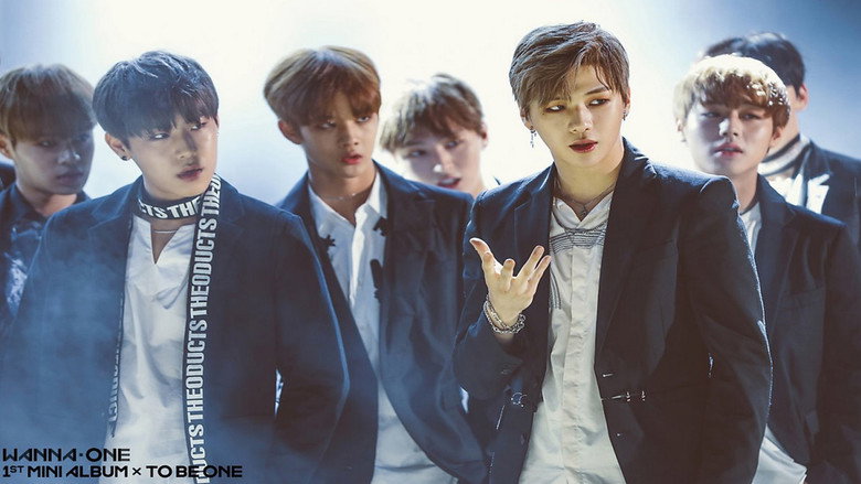 Wanna One Go backdrop 4
