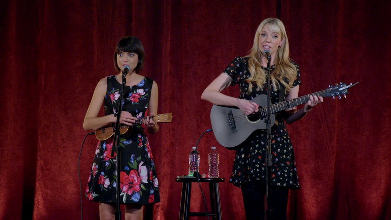 Garfunkel and Oates: Trying to be Special backdrop 2