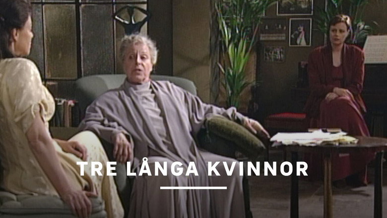 Tre långa kvinnor backdrop 1