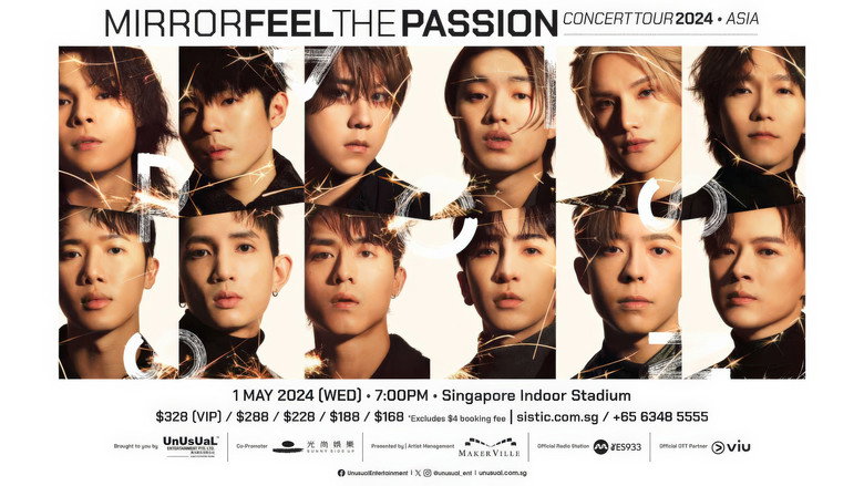 MIRROR FEEL THE PASSION CONCERT TOUR 2024 backdrop 1
