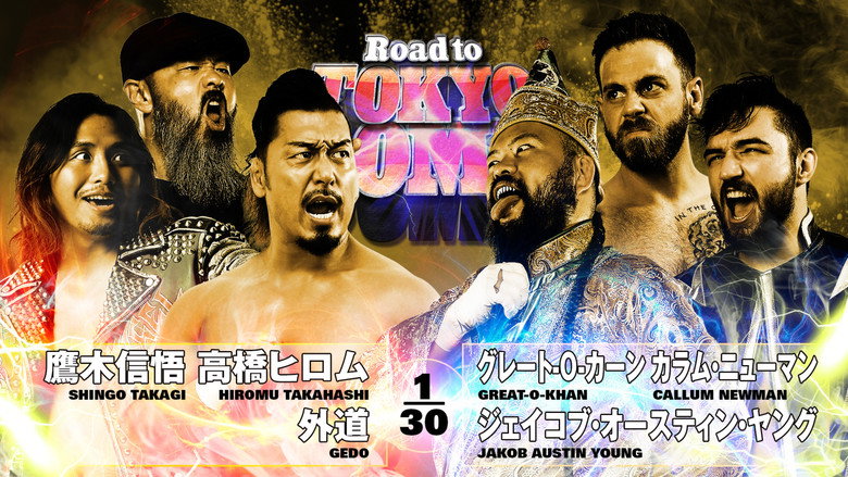 NJPW Road to Tokyo Dome 2025 - Day 3 backdrop 8