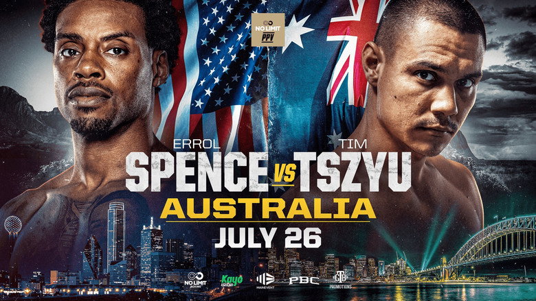 Errol Spence Jr. vs. Tim Tszyu backdrop 9