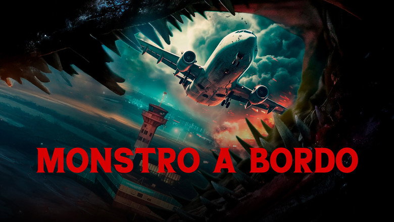 Monster on a Plane backdrop 8