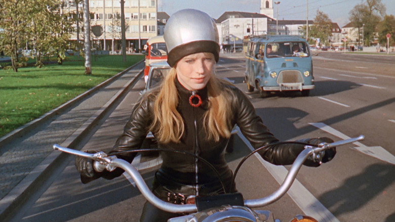 The Girl on a Motorcycle backdrop 3
