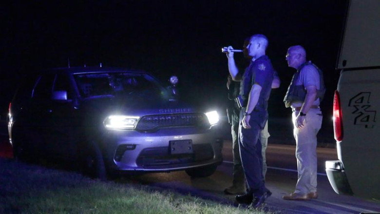 Burglary in Progress at Officer's Home