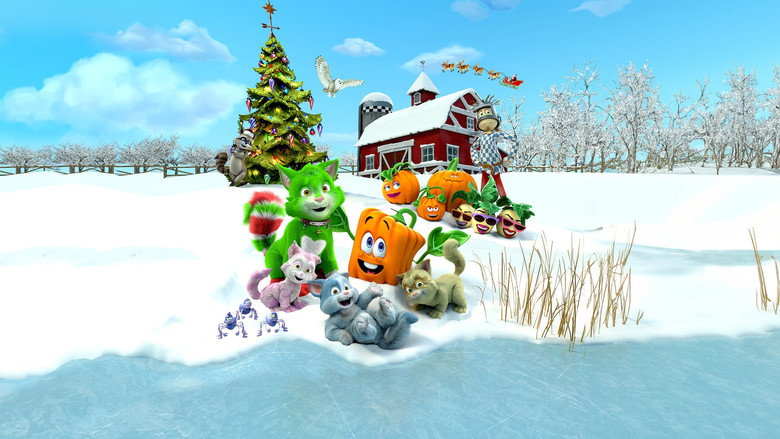 Spookley and the Christmas Kittens backdrop 3
