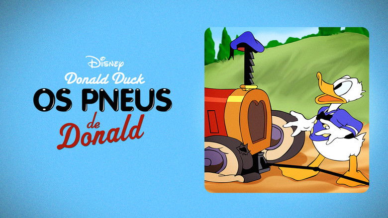 Donald's Tire Trouble backdrop 7