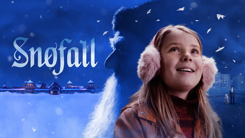Snowfall backdrop 8