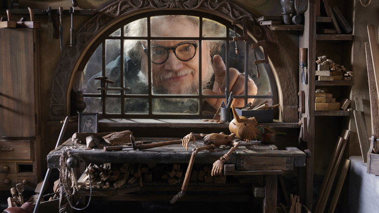Guillermo del Toro's Pinocchio: Handcarved Cinema backdrop 3