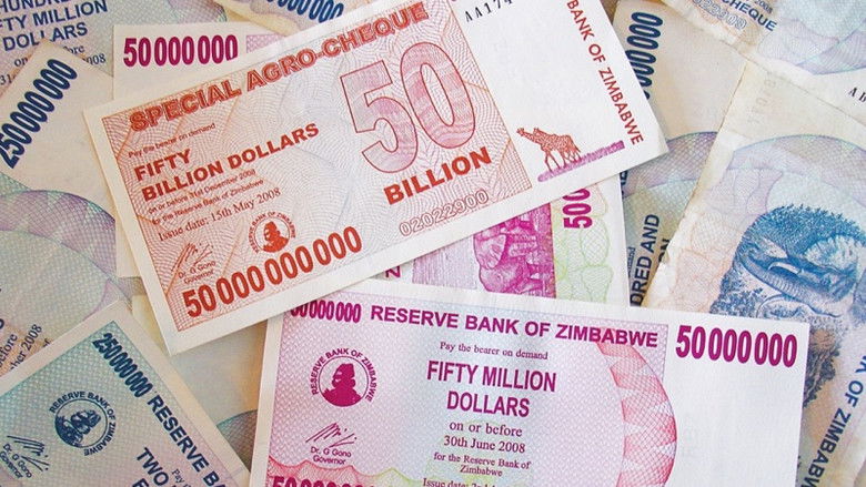 Hyperinflation in Germany and Zimbabwe