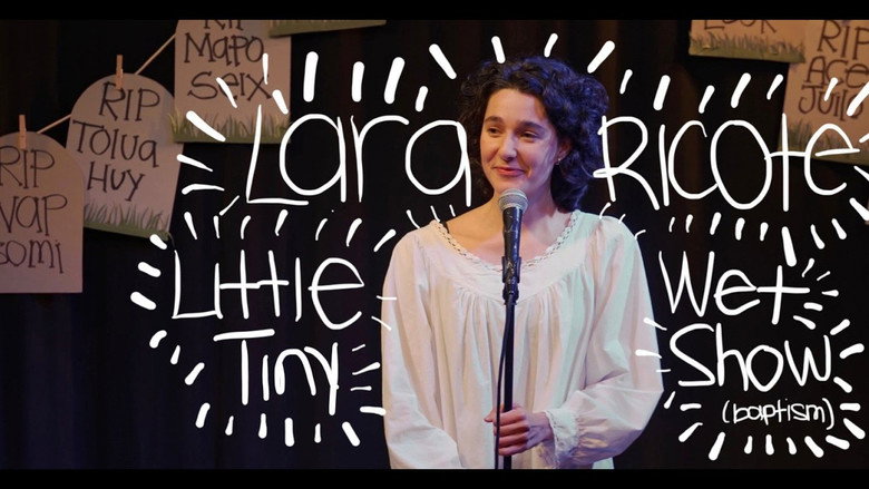 Lara Ricote: Little Tiny Wet Show (baptism) backdrop 1