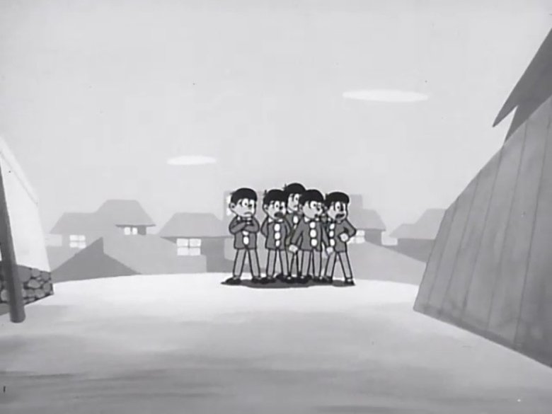 Osomatsu-kun Gets Adopted / Chibita the Invisible Man