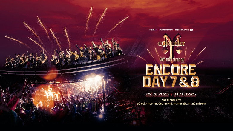 Concert Anh Trai Vượt Ngàn Chông Gai Encore Day 7 & 8 backdrop 1