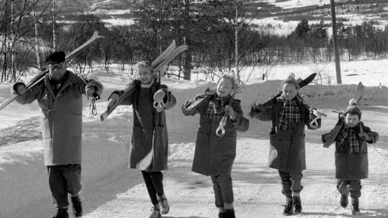 Father of Four: In the Snow backdrop 3
