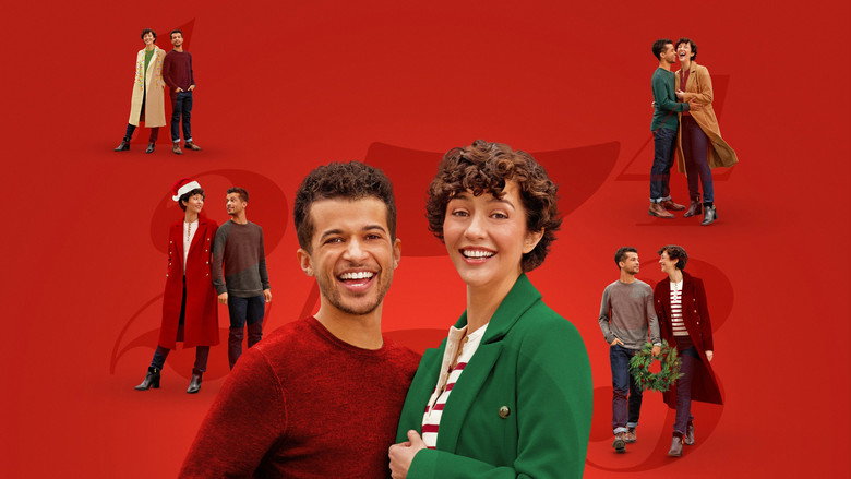 The 5-Year Christmas Party backdrop 3