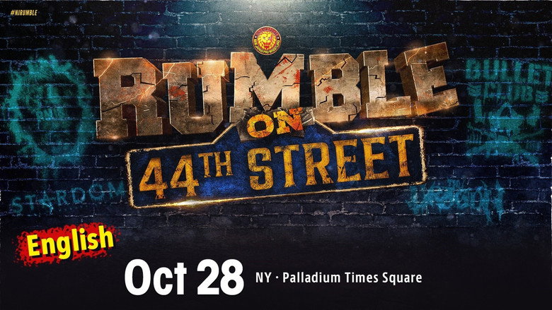 NJPW Rumble on 44th Street backdrop 3