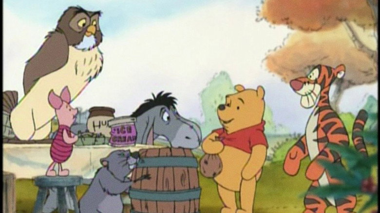 A Winnie the Pooh Thanksgiving backdrop 8