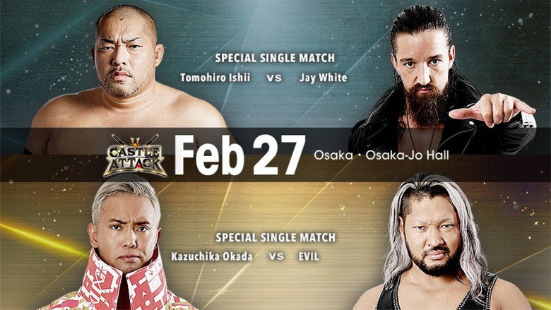NJPW Castle Attack 2021 - Day 1 backdrop 4