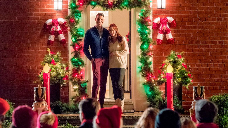 Christmas Next Door backdrop 8