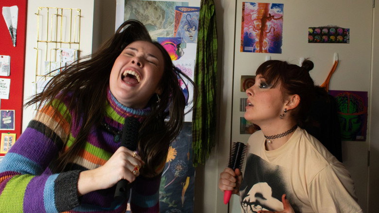 Tall Sad Girl and Short Punk Girl Are Friends backdrop 4