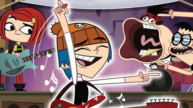 Grojband backdrop 4