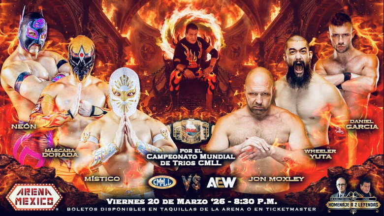 CMLL Homenaje a 2 Leyendas 2026 backdrop 1