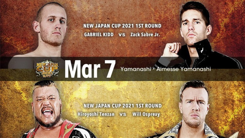 NJPW New Japan Cup 2021 - Day 3 backdrop 5