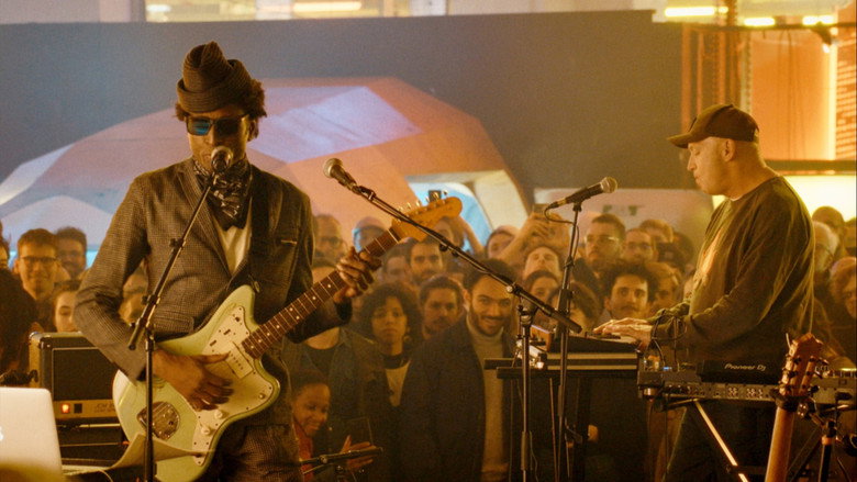 Keziah Jones and Philippe Cohen Solal @ Ground Control backdrop 4