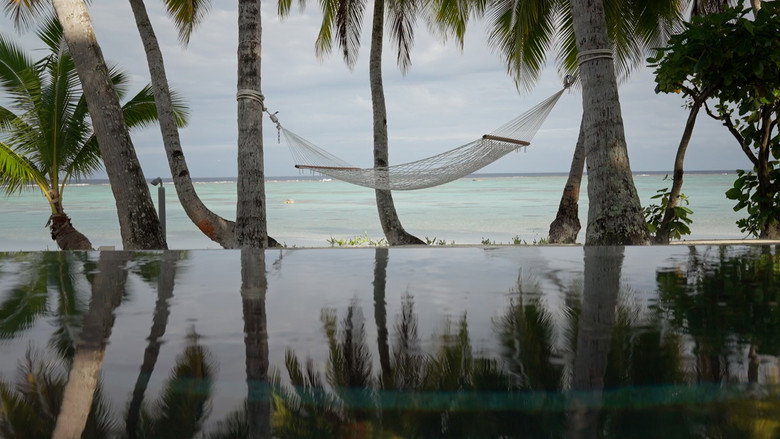 Marlon Brando in Paradise backdrop 3