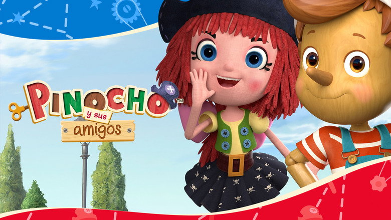 Pinocchio and Friends backdrop 4