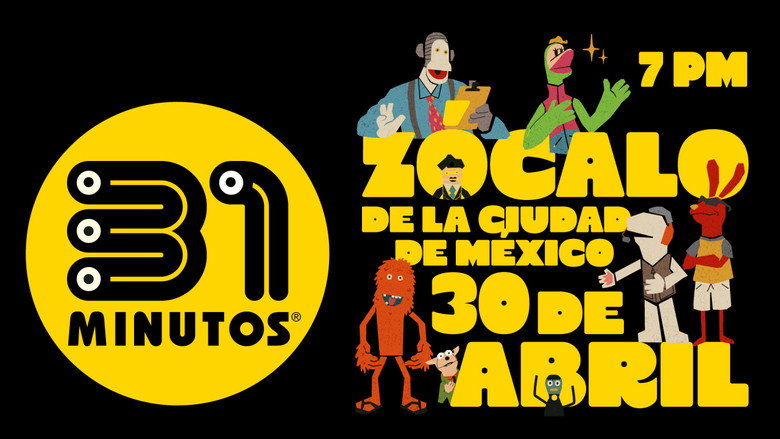 31 Minutos, desde el Zócalo de la Ciudad de México: Yo Nunca Vi Televisión backdrop 1