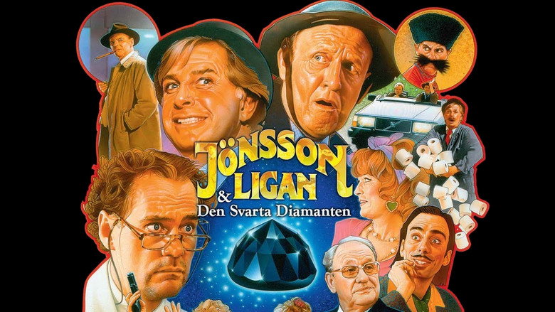 Jönssonligan & den svarta diamanten backdrop 3
