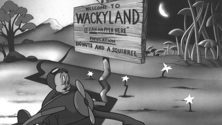 Porky in Wackyland backdrop 2