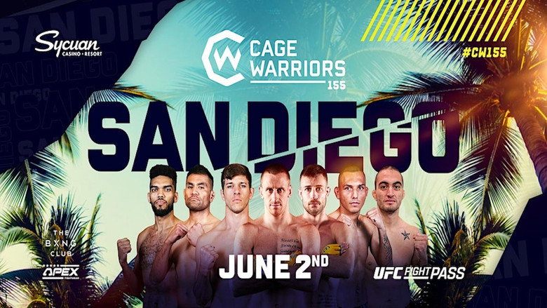 Cage Warriors 155: San Diego backdrop 1